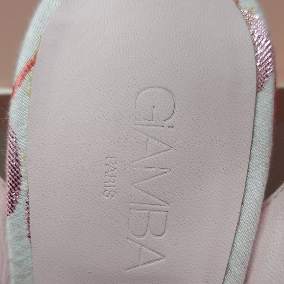 Giamba Valli Paris Platform Sandals Size 38.5 - Picture 6 of 16